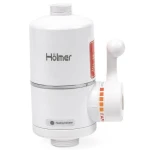Водонагрівач проточний Holmer HHW-202L, White, 3000W, механічне керування, IPX4, LED дисплей, захист від включення без води, захист від перегріву - Зображення 2