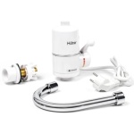 Водонагрівач проточний Holmer HHW-202L, White, 3000W, механічне керування, IPX4, LED дисплей, захист від включення без води, захист від перегріву - Зображення 4