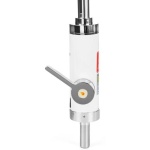 Водонагрівач проточний Holmer HHW-411PL, White, 3000W, механічне керування, IPX4, LED дисплей, захист від включення без води, захист від перегріву - Зображення 4
