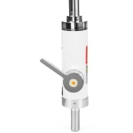 Водонагрівач проточний Holmer HHW-411PL, White, 3000W, механічне керування, IPX4, LED дисплей, захист від включення без води, захист від перегріву - Зображення 4