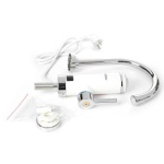 Водонагрівач проточний Holmer HHW-411PL, White, 3000W, механічне керування, IPX4, LED дисплей, захист від включення без води, захист від перегріву - Зображення 6