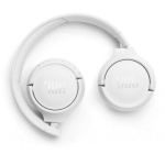 Навушники бездротові JBL Tune 520BT, White, Bluetooth, мікрофон, акумулятор 450 mAh, технологія "Pure Bass", підтримка Siri та Google Now (JBLT520BTWHTEU) - Зображення 6
