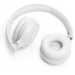 Навушники бездротові JBL Tune 520BT, White, Bluetooth, мікрофон, акумулятор 450 mAh, технологія "Pure Bass", підтримка Siri та Google Now (JBLT520BTWHTEU) - Зображення 8