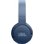 Навушники JBL Tune 670NC, Blue, Bluetooth 5.3/3.5, мікрофон, акумулятор 690 mAh, активне шумозаглушення, технологія "Pure Bass", кнопки на чашках навушників (JBLT670NCBLU) - Зображення 5