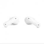 Навушники бездротові JBL Tune Beam, White, Bluetooth, мікрофон, акумулятор 70 mAh, чохол з функцією зарядки, технологія "JBL Pure Bass Sound" (JBLTBEAMWHT) - Зображення 6