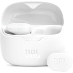 Навушники бездротові JBL Tune Buds, White, Bluetooth, мікрофон, акумулятор 70 mAh, чохол з функцією зарядки, технологія "JBL Pure Bass Sound" (JBLTBUDSWHT)