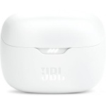 Навушники бездротові JBL Tune Buds, White, Bluetooth, мікрофон, акумулятор 70 mAh, чохол з функцією зарядки, технологія "JBL Pure Bass Sound" (JBLTBUDSWHT) - Зображення 3