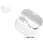 Навушники бездротові JBL Tune Buds, White, Bluetooth, мікрофон, акумулятор 70 mAh, чохол з функцією зарядки, технологія "JBL Pure Bass Sound" (JBLTBUDSWHT) - Зображення 5