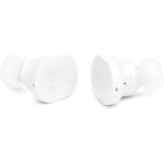 Навушники бездротові JBL Tune Buds, White, Bluetooth, мікрофон, акумулятор 70 mAh, чохол з функцією зарядки, технологія "JBL Pure Bass Sound" (JBLTBUDSWHT) - Зображення 7