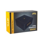 Блок живлення 500 Вт, GTL Gaming Star, Black, 120 мм, 2xMolex / 4xSATA / 2x6+2-pin / 1x4+4-pin / 1x20+4-pin, захист SCP / OCP / OVP / UVP (GTLGS500BK) - Зображення 5