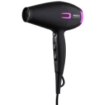 Фен Ardesto HD-Y221PRO, Black, 2100W, 2 швидкості, 3 режими, дифузор, концентратор, функція "Cool Shot", захист від перегріву, Soft Touch покриття - Зображення 2