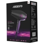 Фен Ardesto HD-Y221PRO, Black, 2100W, 2 швидкості, 3 режими, дифузор, концентратор, функція "Cool Shot", захист від перегріву, Soft Touch покриття - Зображення 8