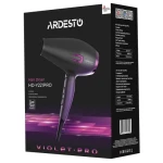 Фен Ardesto HD-Y221PRO, Black, 2100W, 2 швидкості, 3 режими, дифузор, концентратор, функція "Cool Shot", захист від перегріву, Soft Touch покриття - Зображення 8