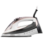 Праска Ardesto IR-B2245-E, White/Grey, 2400W, кераміка, паровий удар, резервур 400мл, вертикальне відпарювання, захист від кальцинації, антикрапля, плавне регулювання потужності пари, автоматичне відключення - Зображення 2