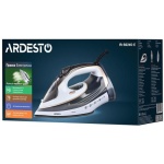Праска Ardesto IR-B2245-E, White/Grey, 2400W, кераміка, паровий удар, резервур 400мл, вертикальне відпарювання, захист від кальцинації, антикрапля, плавне регулювання потужності пари, автоматичне відключення - Зображення 8
