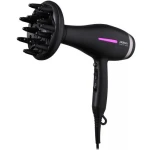 Фен Ardesto HD-Y223PRO, Black, 2200W, 2 швидкості, 3 режими, дифузор, концентратор, функція "Cool Shot", захист від перегріву, Soft Touch покриття - Зображення 2