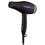 Фен Ardesto HD-Y223PRO, Black, 2200W, 2 швидкості, 3 режими, дифузор, концентратор, функція "Cool Shot", захист від перегріву, Soft Touch покриття - Зображення 3