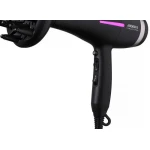 Фен Ardesto HD-Y223PRO, Black, 2200W, 2 швидкості, 3 режими, дифузор, концентратор, функція "Cool Shot", захист від перегріву, Soft Touch покриття - Зображення 5