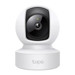 IP камера TP-Link Tapo C212, White, 3 Мп(2304x1296/15 fps),1/2.9" CMOS,H.264,f/2.4,f=4 мм,WiFi (2.4 GHz),кут огляду до 360°/ 114° по горизонталі/вертикалі, день/ніч,ІЧ-підсвічування 850 нм до 9 м, двосторонній аудіозв'язок,microSD,iOS 10+/Android 5.0