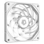 Вентилятор 120 мм, ID-Cooling NO-12015-XT ARGB SNOW, White, 120x120x15 мм 3pin ARGB 5V, 500±200~2000±10% об/хв, 13.8~31.2dB(A), 54.6CFM, 4pin PWM, гідравлічний подшипник - Зображення 3