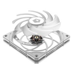 Вентилятор 120 мм, ID-Cooling NO-12015-XT ARGB SNOW, White, 120x120x15 мм 3pin ARGB 5V, 500±200~2000±10% об/хв, 13.8~31.2dB(A), 54.6CFM, 4pin PWM, гідравлічний подшипник - Зображення 6