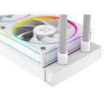 Система рідинного охолодження ID-Cooling Space LCD SL360 WHITE, 3х120мм ARGB fans, 4pin PWM, Intel LGA2066/2011/1700/1200/1151/1150/1155/1156  AMD AM5/AM4, до 350Вт TDP, LCD-дисплей 2,1" - Зображення 4