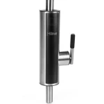 Водонагрівач проточний Holmer HHW-412SL, Inox, 3000W, механічне керування, IPX4, захист від включення без води, захист від перегріву, матеріал корпуса термо-пластик-нержавіюча сталь, автозапобіжник 16А - Зображення 2
