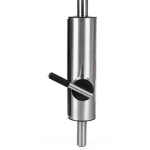Водонагрівач проточний Holmer HHW-412SL, Inox, 3000W, механічне керування, IPX4, захист від включення без води, захист від перегріву, матеріал корпуса термо-пластик-нержавіюча сталь, автозапобіжник 16А - Зображення 3