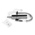 Водонагрівач проточний Holmer HHW-412SL, Inox, 3000W, механічне керування, IPX4, захист від включення без води, захист від перегріву, матеріал корпуса термо-пластик-нержавіюча сталь, автозапобіжник 16А - Зображення 5