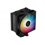 Кулер для процесора Deepcool AG500 ARGB, Black, алюміній та мідні теплові трубки, 1x120 мм ARGB, для Intel 1700/1200/115x, AMD AM5/AM4, висота 155 мм (R-AG500-BKANMN-G-1)