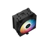 Кулер для процесора Deepcool AG500 ARGB, Black, алюміній та мідні теплові трубки, 1x120 мм ARGB, для Intel 1700/1200/115x, AMD AM5/AM4, висота 155 мм (R-AG500-BKANMN-G-1) - Зображення 3