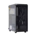 Корпус GTL Gaming "Shield", Black, без БЖ, Mid Tower, ATX / Micro ATX / Mini ITX, 1xUSB 3.0 / 2xUSB 2.0, макс. CPU - 160 мм / VGA - 280 мм, бічна панель із загартованого скла (GTL2625B1) - Зображення 2