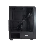 Корпус GTL Gaming "Shield", Black, без БЖ, Mid Tower, ATX / Micro ATX / Mini ITX, 1xUSB 3.0 / 1xUSB 2.0, макс. CPU - 160 мм / VGA - 280 мм, бічна панель із загартованого скла (GTL2625B2) - Зображення 5