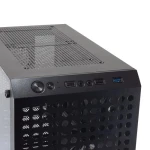 Корпус GTL Gaming "Shield", Black, без БЖ, Mid Tower, ATX / Micro ATX / Mini ITX, 1xUSB 3.0 / 1xUSB 2.0, макс. CPU - 160 мм / VGA - 280 мм, бічна панель із загартованого скла (GTL2625B6) - Зображення 8