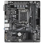 Мат.плата LGA1700, Gigabyte H610M H V3 DDR4, H610, 2xDDR4, Int.Video(CPU), 4xSATA3, 1xM.2, 1xPCI-E 4.0 x16, 1xPCI-E 3.0 x1, ALC997, Realtek GbE, 4xUSB3.2/8xUSB2.0, VGA/HDMI, MicroATX - Зображення 2