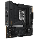 Материнська плата LGA1700, Asus TUF GAMING B760M-PLUS II, B760, 4xDDR5, Int.Video(CPU), 4xSATA3, 3xM.2, 1xPCI-E 5.0 x16, 1xPCI-E 4.0 x4, 1xPCI-E 3.0 x1, Realtek 7.1, Realtek 2.5Gb, 6xUSB 3.2 / 7xUSB 2.0, HDMI/DP, MicroATX - Зображення 2