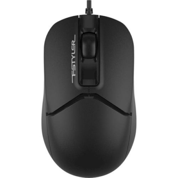 Миша A4Tech Fstyler FM12T, Black, USB/USB-C, оптична, 1200 dpi, 3 кнопки, 1.5 м