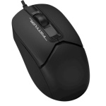 Миша A4Tech Fstyler FM12T, Black, USB/USB-C, оптична, 1200 dpi, 3 кнопки, 1.5 м - Зображення 2