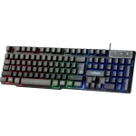 Клавіатура Defender Mayhem GK-360DL UA Black, USB, RGB підсвічування, 19 Anti-Ghost - Зображення 4