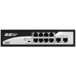 Комутатор 2E PowerLink SP802F, Black, некерований, 8xFE PoE 10/100M, 2xFE Uplink 10/100M, 150 Вт, автовизначення полярності (2E-SP802F-2) - Зображення 7