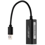 Мережевий адаптер USB 3.0 - Ethernet, 10/100/1000 Мбіт/сек, 2E U2085, Black, чіпсет RTL8153 (2E-U2085) - Зображення 2