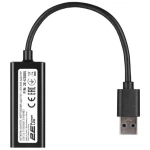 Мережевий адаптер USB 3.0 - Ethernet, 10/100/1000 Мбіт/сек, 2E U2085, Black, чіпсет RTL8153 (2E-U2085) - Зображення 3