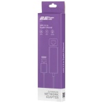 Мережевий адаптер USB 3.0 - Ethernet, 10/100/1000 Мбіт/сек, 2E U2085, Black, чіпсет RTL8153 (2E-U2085) - Зображення 4