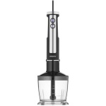 Блендер Ardesto HBG-1000BCHP, Black, 1000W, занурювальний, 5 швидкостей, турборежим, 3 насадки, подрібнювач 500мл, мірний стакан 600мл, насадка для пюре, підсвітка кнопок управління - Зображення 8
