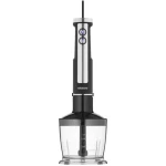 Блендер Ardesto HBG-1000BCHP, Black, 1000W, занурювальний, 5 швидкостей, турборежим, 3 насадки, подрібнювач 500мл, мірний стакан 600мл, насадка для пюре, підсвітка кнопок управління - Зображення 8