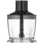 Блендер Ardesto HBG-1000BCHP, Black, 1000W, занурювальний, 5 швидкостей, турборежим, 3 насадки, подрібнювач 500мл, мірний стакан 600мл, насадка для пюре, підсвітка кнопок управління - Зображення 9