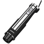 Блендер Ardesto HBG-1000BCHP, Black, 1000W, занурювальний, 5 швидкостей, турборежим, 3 насадки, подрібнювач 500мл, мірний стакан 600мл, насадка для пюре, підсвітка кнопок управління - Зображення 4