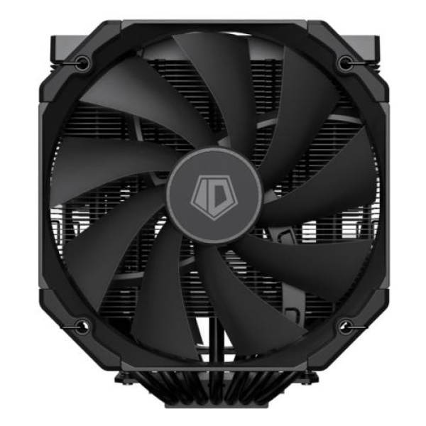 Кулер для процесора ID-Cooling FROZN A720 Black, 2x140 мм, 7 теплових трубок, алюміній/мідь, Intel: 2066, 2011, 1700, 1200, 1150, 1151, 1155, 1156, AMD: AM4/AM5, 163х153х140 мм, 4-pin PWM, до 300 Вт
