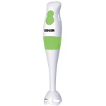 Блендер Edler EDHB-1630, White/Green, 250W, занурювальний, 2 швидкості, мірний стакан 600мл, подрібнювач 500мл, вінчик для збивання, нога пластикова - Зображення 2