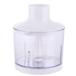 Блендер Edler EDHB-1630, White/Green, 250W, занурювальний, 2 швидкості, мірний стакан 600мл, подрібнювач 500мл, вінчик для збивання, нога пластикова - Зображення 3